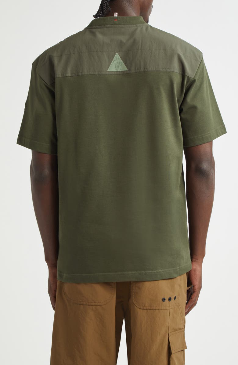 Moncler Logo Patch Cotton Pocket T-Shirt, Alternate, color, 
