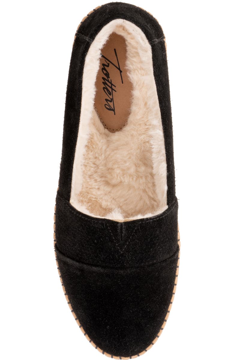 Trotters Ruby Faux Shearling Lined Loafer, Alternate, color,