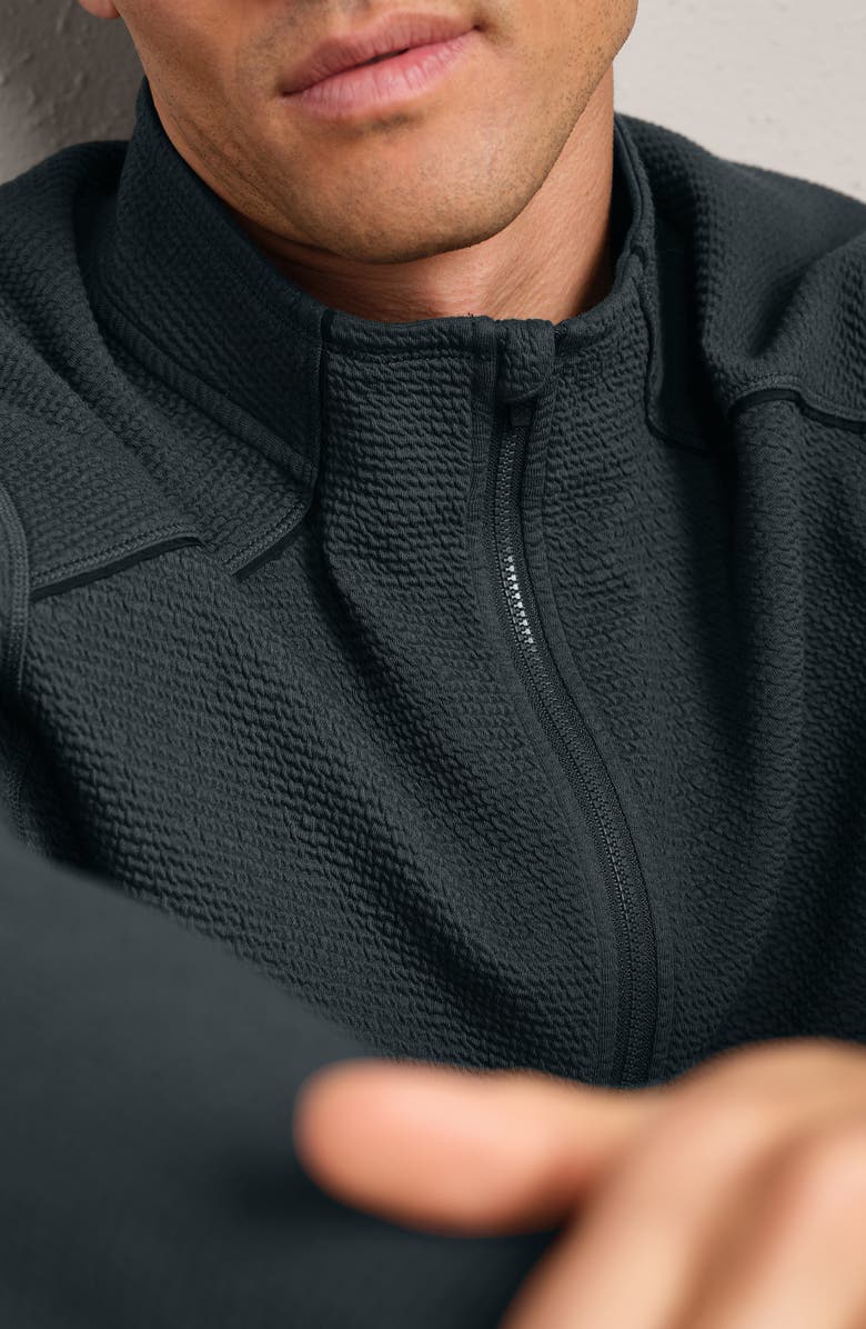 Rhone Tribeca Tech Half Zip Pullover, Alternate, color, Pine Gray