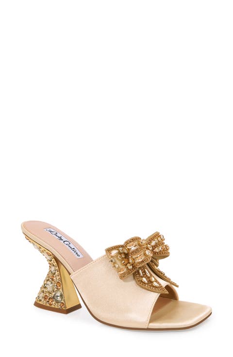 Spark Crystal Bow Mule (Women)