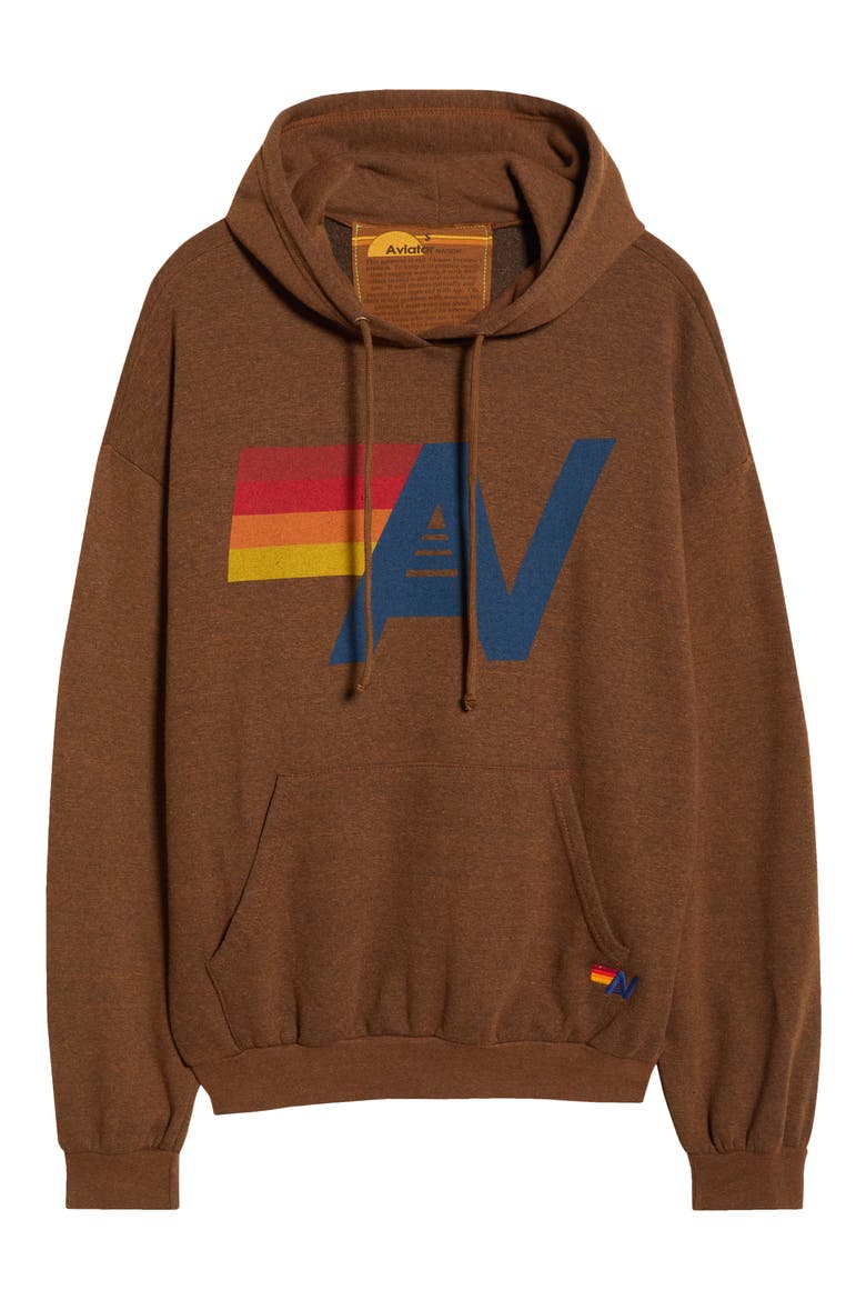 Logo Hoodie, Alternate, color, CHOC
