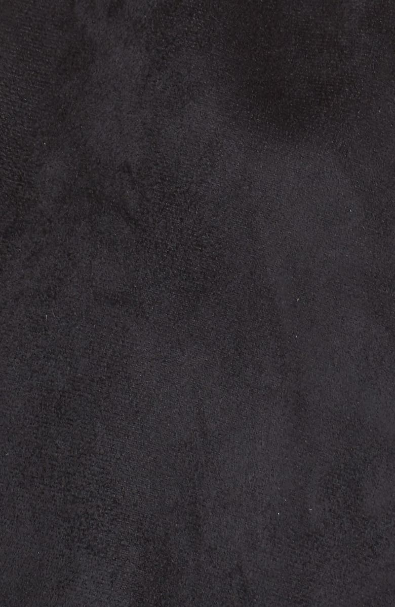 KUT from the Kloth 'Ana' Faux Leather Drape Front Jacket, Alternate, color, 