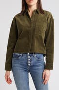 Madewell Variegated Corduroy Button-Up Shirt