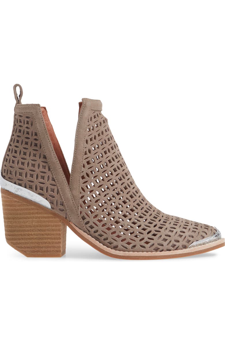 Jeffrey Campbell Cromwell-C2 Perforated Bootie, Alternate, color,