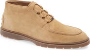 Tod's Apron Toe Suede Chukka Boot