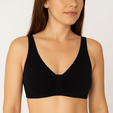 Ease Cotton Front Closure Bra for Mastectomy