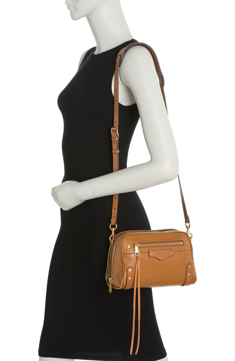 Rebecca Minkoff Leather Crossbody Bag, Alternate, color,