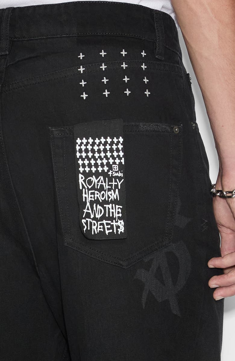 Ksubi Anti K Artist Straight Leg Jeans, Alternate, color,