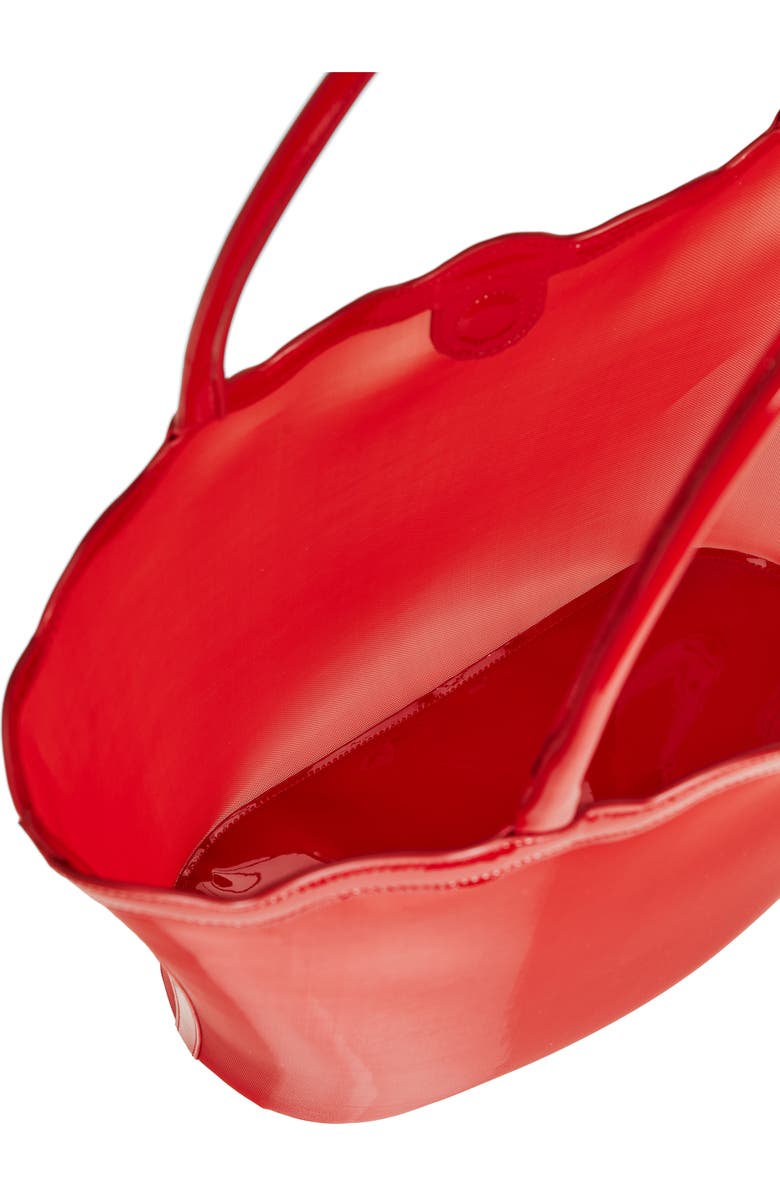 Reformation Isabella Tote, Alternate, color, Red Mesh
