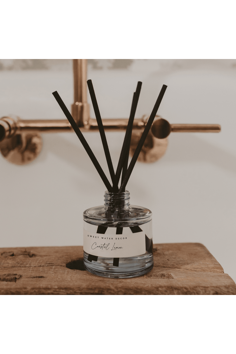 Coastal Lemon Reed Diffuser, Alternate, color, Coastal Lemon