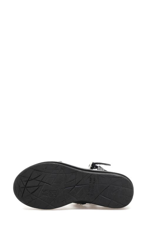 As98 A.s.98 Shiloh Studded Wedge Sandal In Black