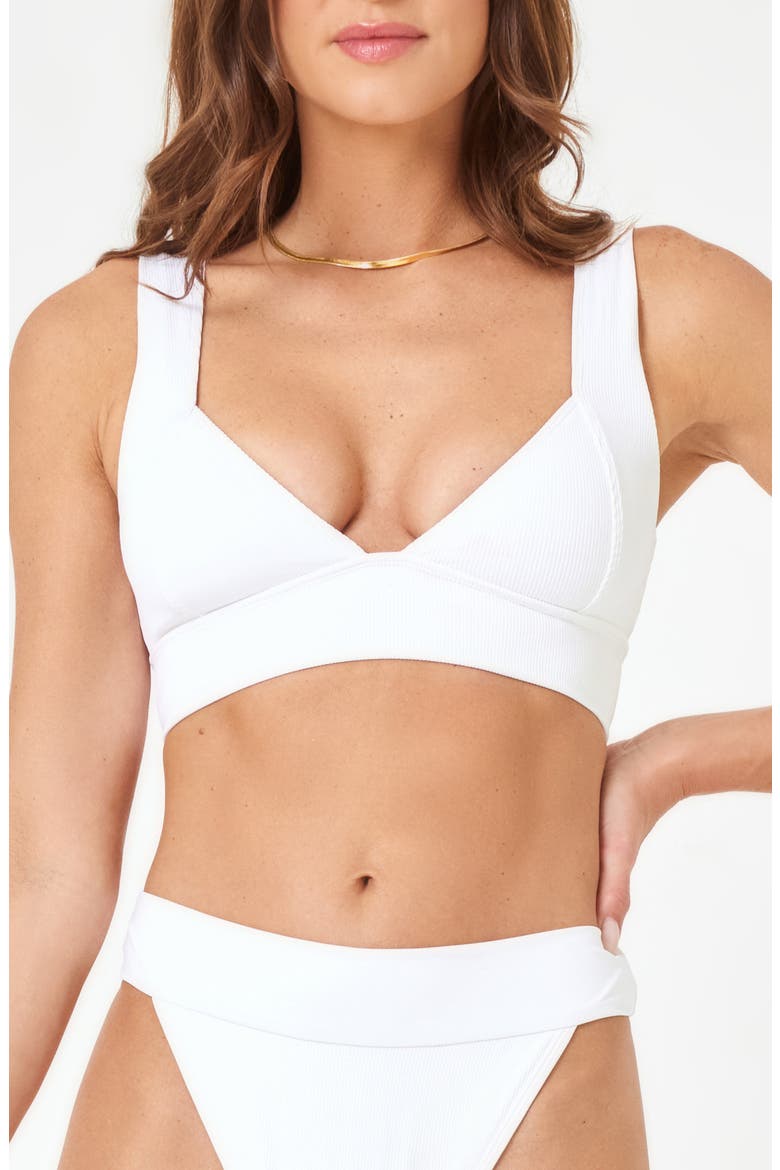 Hailey Rib Bikini Top video
