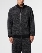 PHILIPP PLEIN Jacquard Tracksuit Jacket Monogram Men