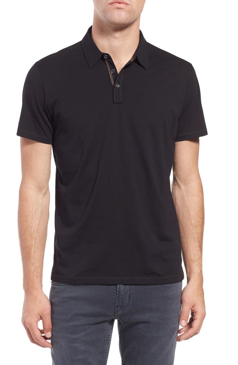 Robert Barakett 'Bertrand' Pima Cotton Jersey Polo, Main, color,
