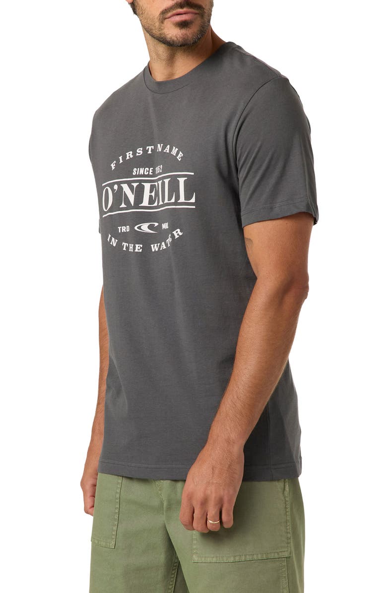 O'Neill Classic Fit East Cliff Graphic T-Shirt, Alternate, color, Dark Shadow
