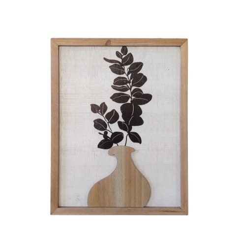 Floral in Vase Wall Art