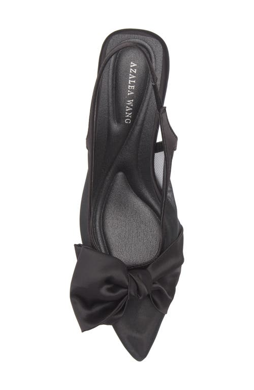 Azalea Wang Chloris Slingback Pump In Black
