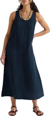 Seasalt Cornwall Helleborne Sleeveless Organic Cotton Dress
