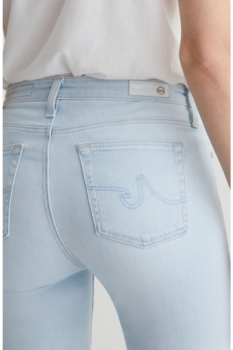Farrah Raw Hem Crop Bootcut Jeans, Alternate, color, HEAT WAVE