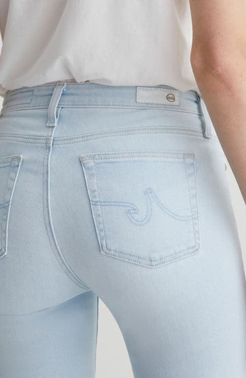 Ag Farrah Mid Rise Cropped Bootcut Jeans In Heat Wave In Heat Wave