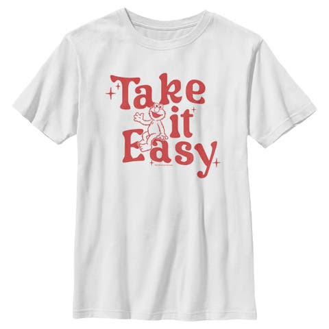 Boy's Sesame Street Elmo Take It Easy  Graphic T-Shirt