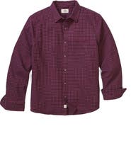 Marine Layer Tahoe Plaid Flannel Button-Up Shirt