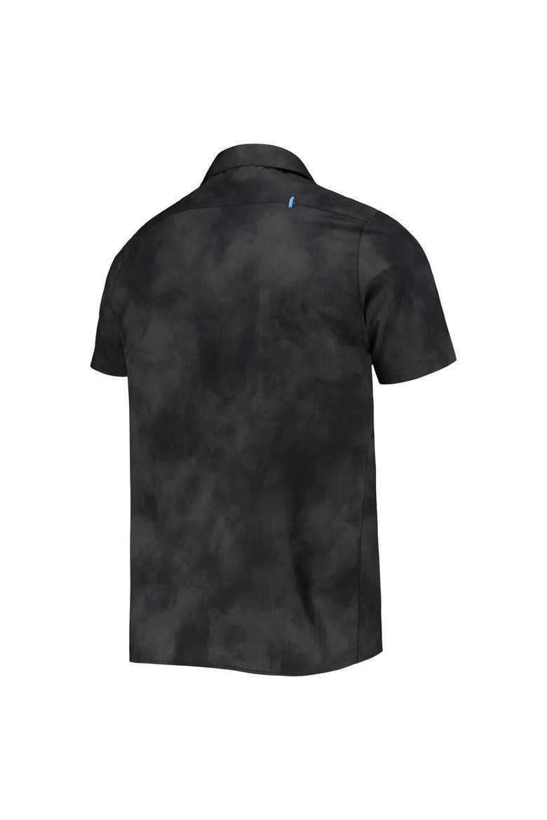 Men's The Wild Collective Black Philadelphia Union Abstract Cloud Button-Up Shirt, Alternate, color, Black