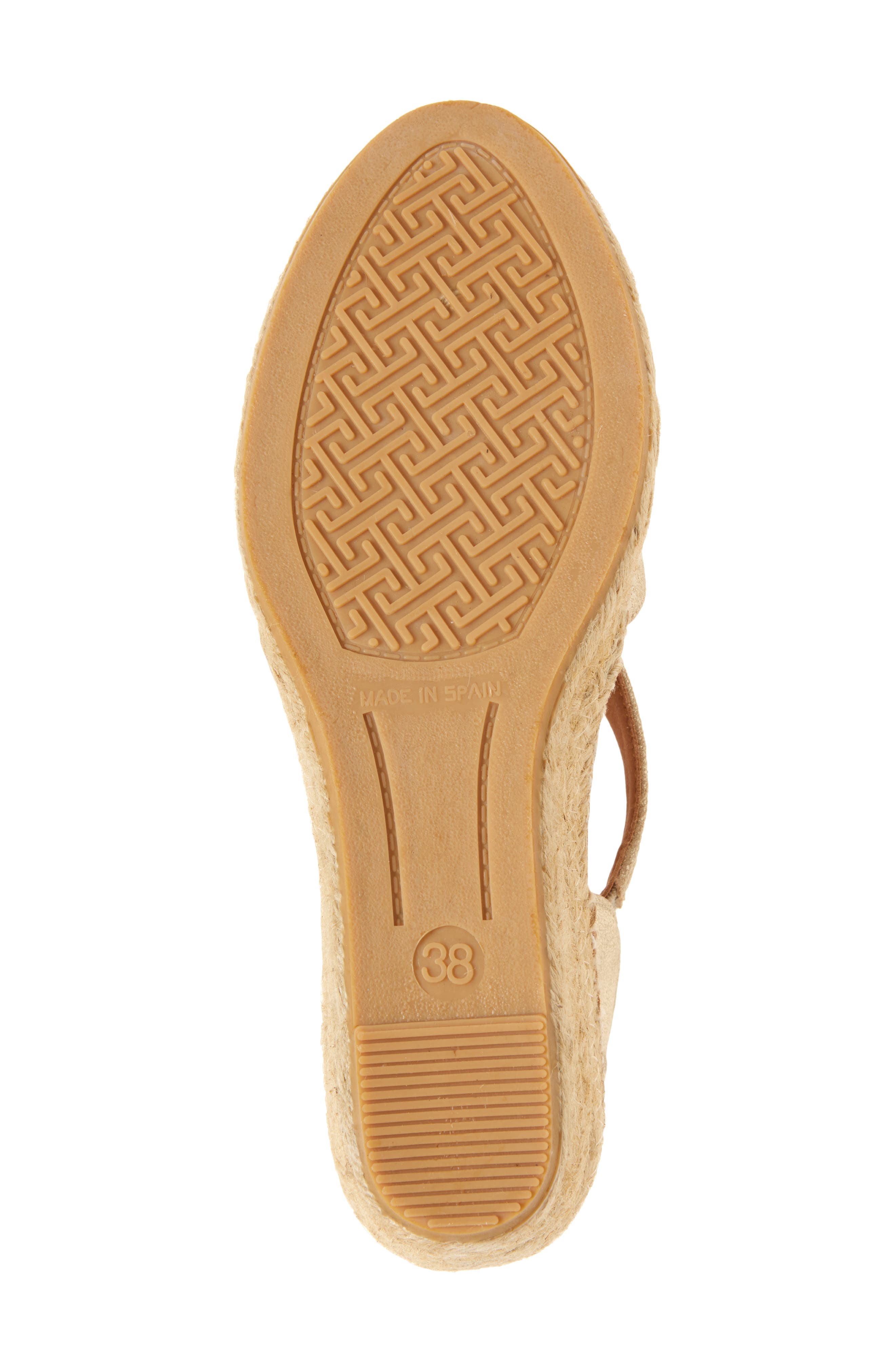 Toni Pons Lucia Espadrille Wedge Sandal, Alternate, color, Champagne