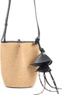 Givenchy Nano Snap Raffia Bucket Bag