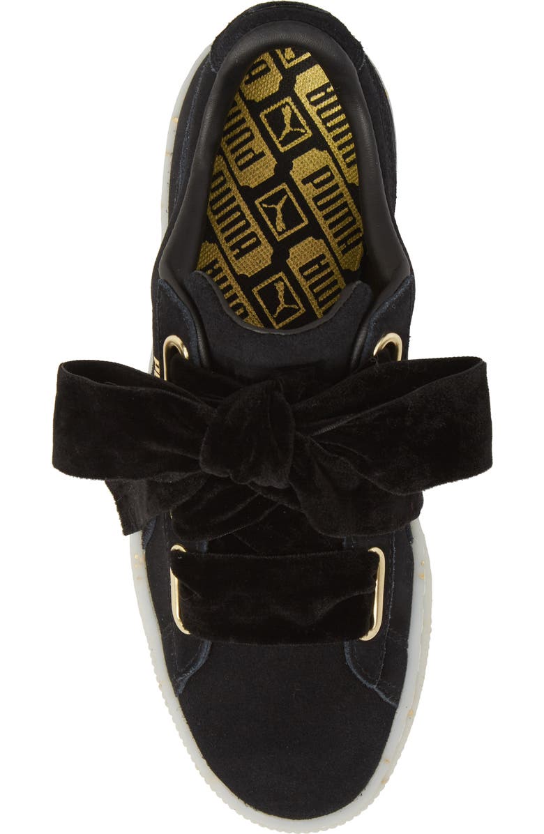PUMA Suede - Heart Sneaker, Alternate, color,
