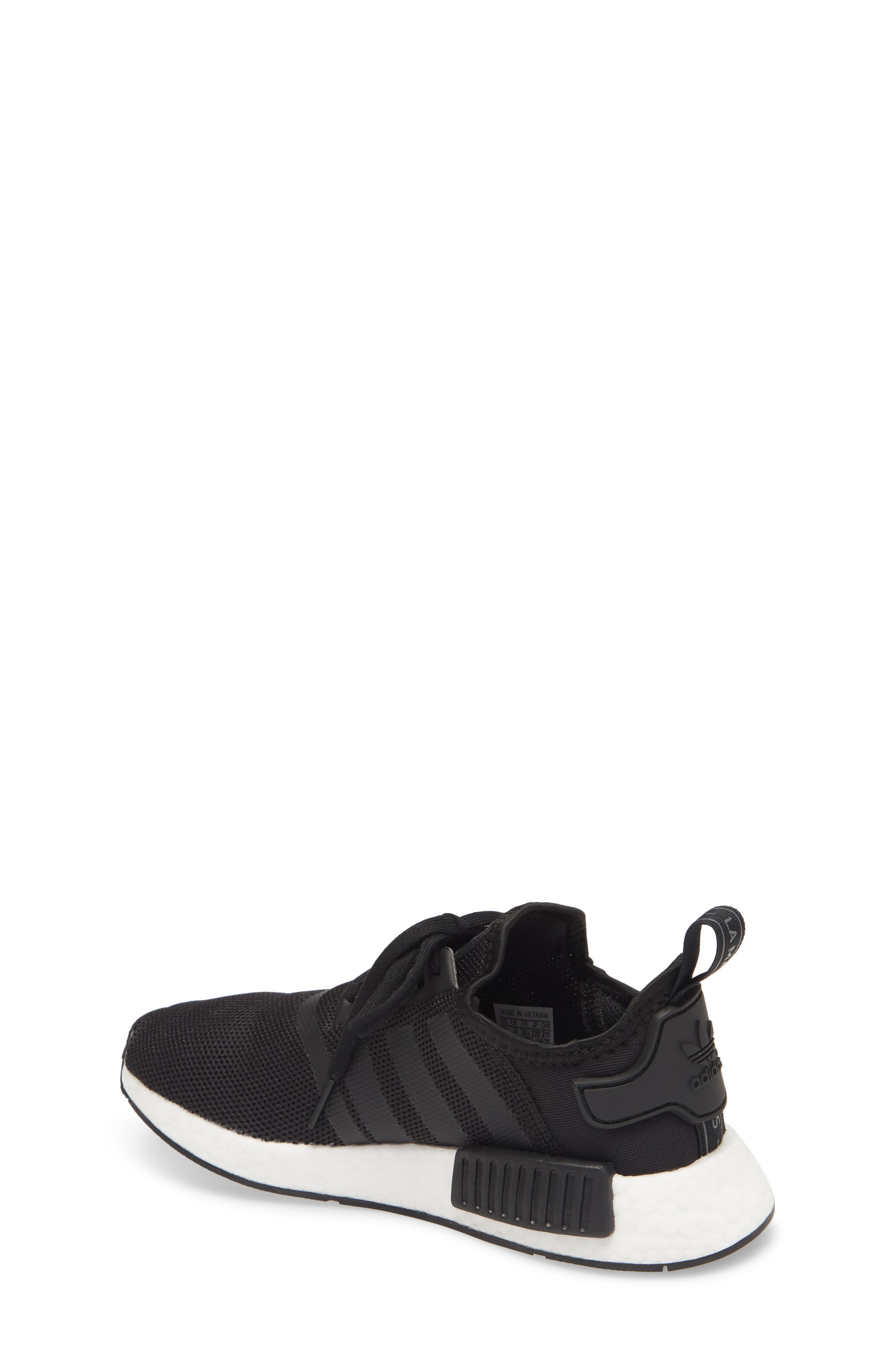 NMD R1 Sneaker, Alternate, color, CORE BLACK/ WHITE MULTI