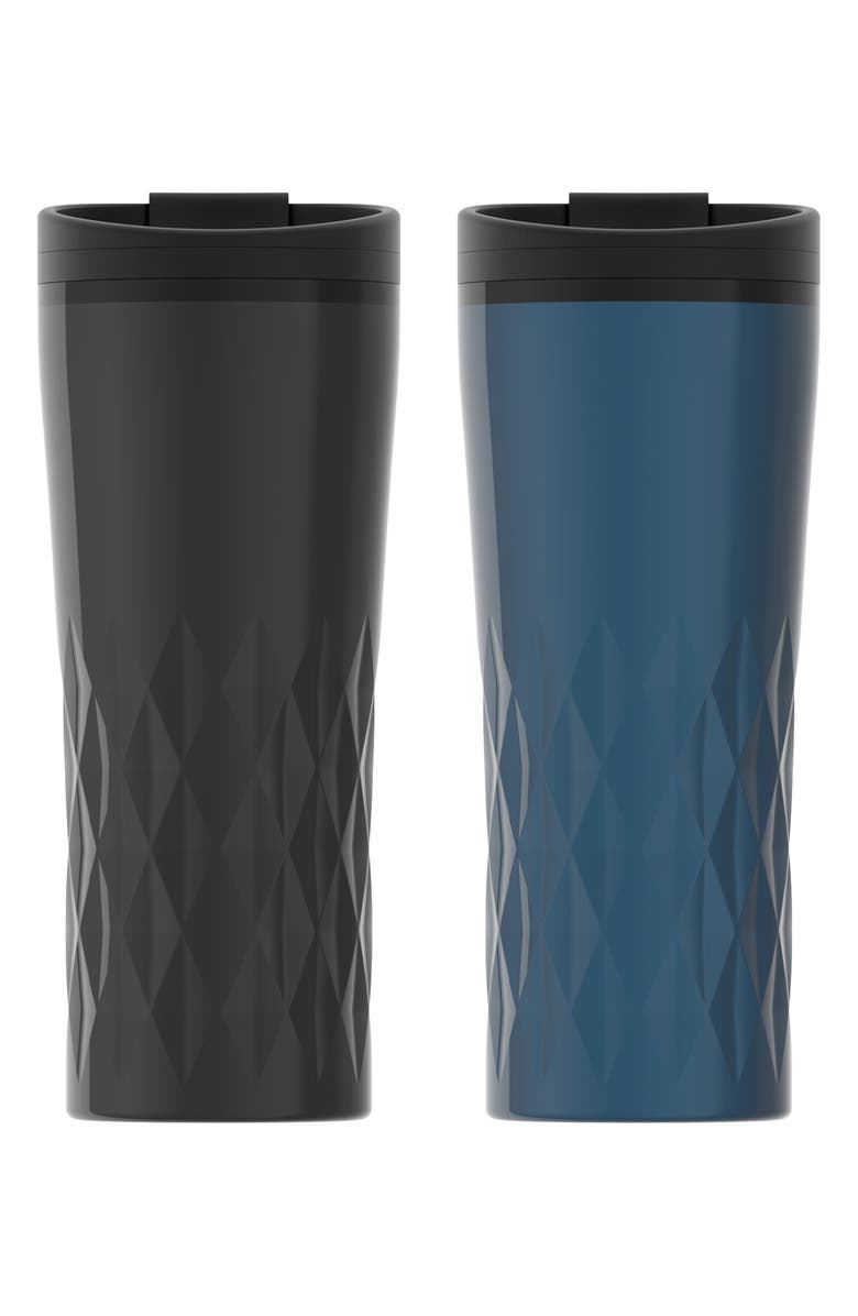 THERMOS Assorted 2-Pack THERMOcafé<sup>™</sup> 14-Ounce Air Stainless Steel Tumblers, Alternate, color,