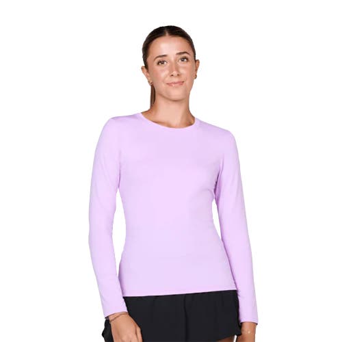Sofibella Uv Colors Womens Long Sleeve Tennis Shirt In Purple