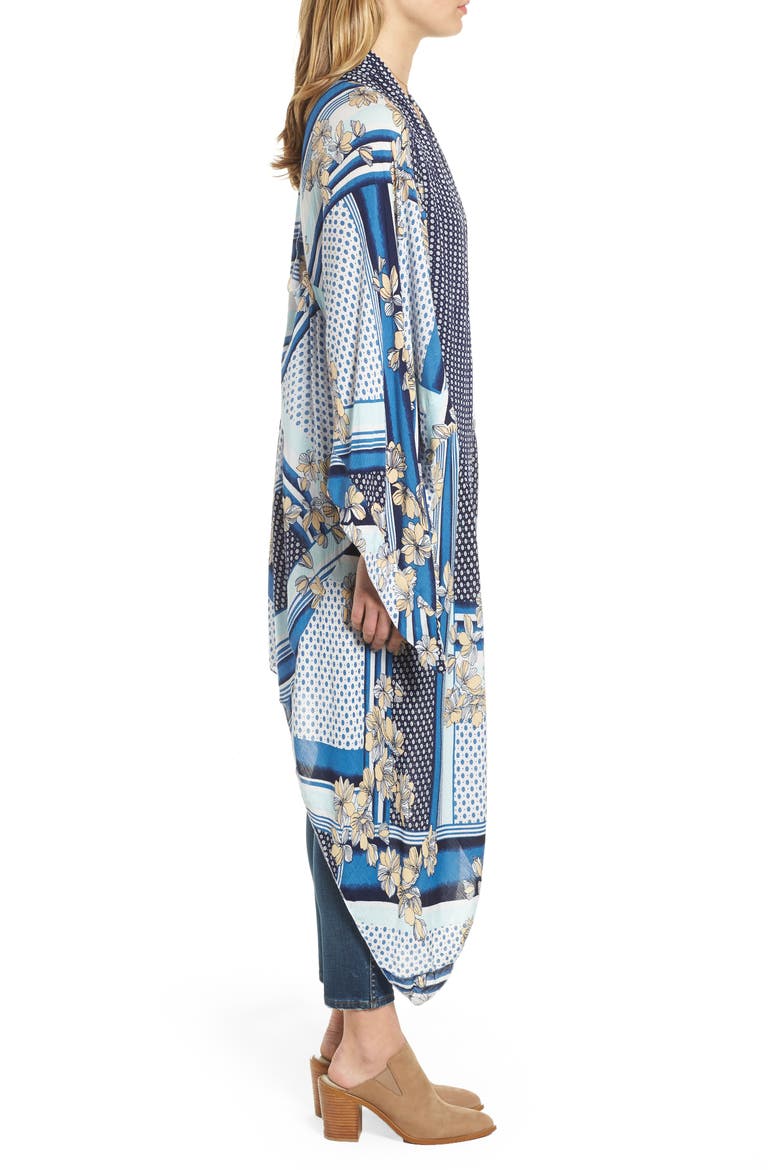 Morning Glory Kimono, Alternate, color, MULTI