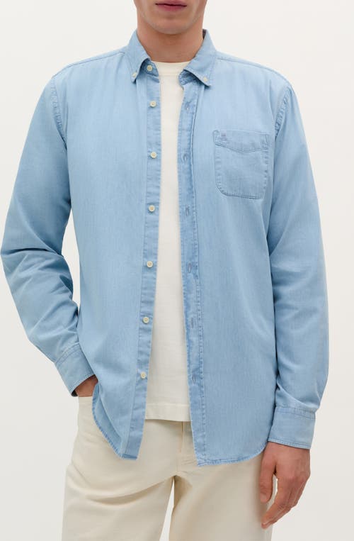Scalpers Forest Denim Bd Shirt I In Blue