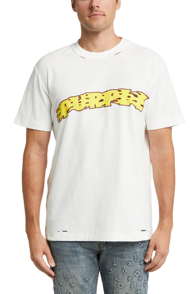 PURPLE BRAND Cotton Jersey Graphic T-Shirt, Main, color, 