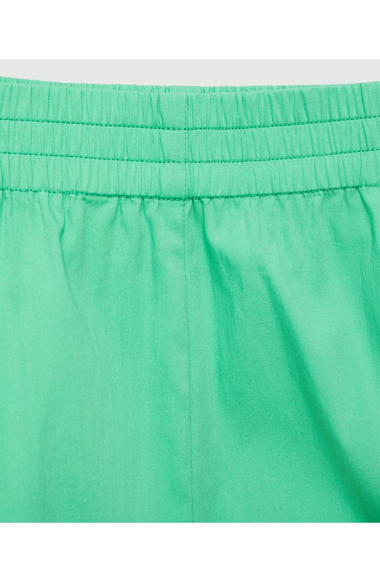 MANGO Pull-On Poplin Shorts, Alternate, color, 