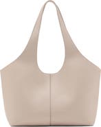 MANGO Large Faux Leather Shopper Tote