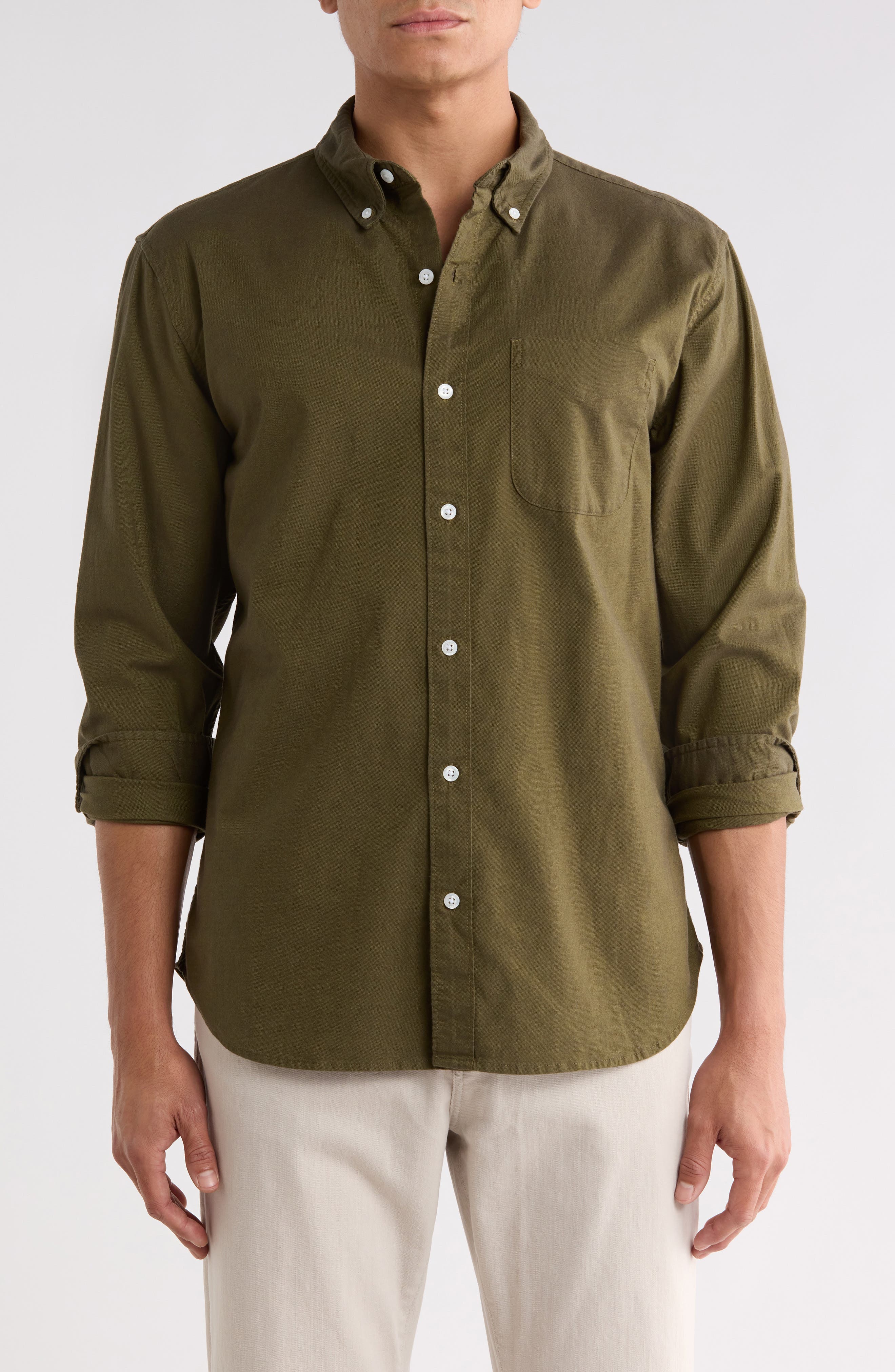Oxford Slim Fit Long Sleeve Shirt