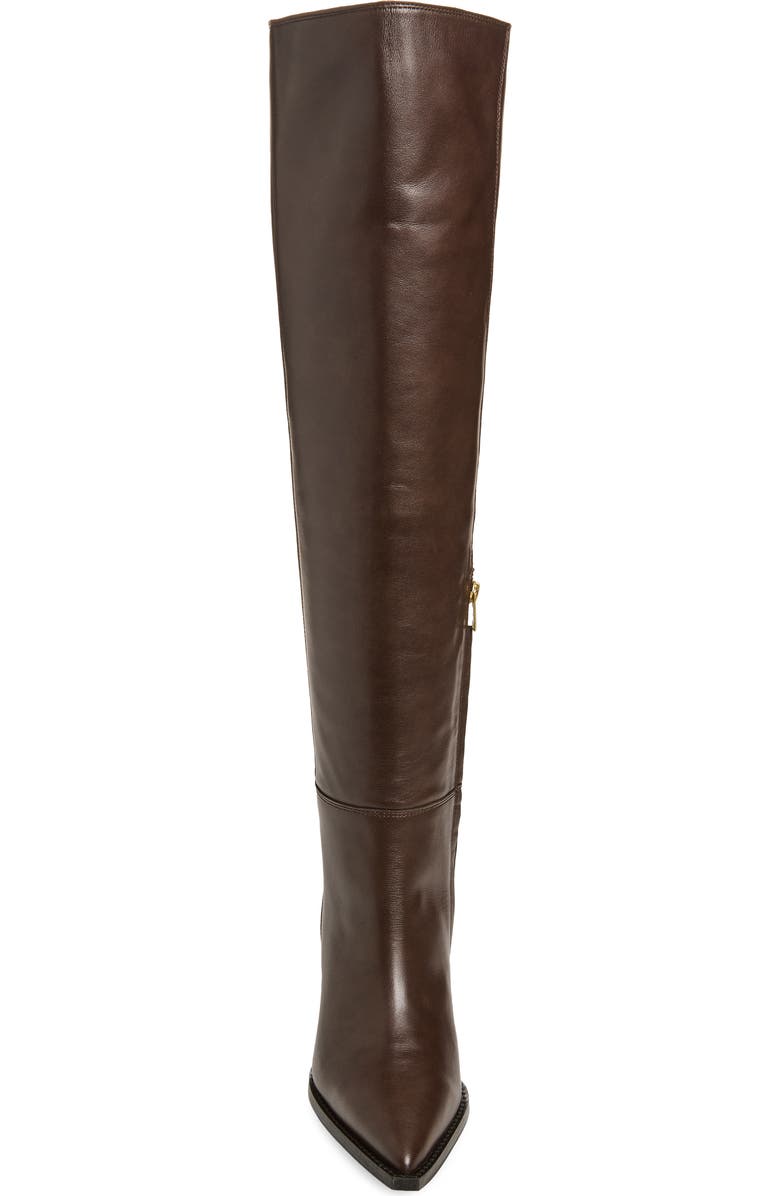 AllSaints Reina Over the Knee Boot, Alternate, color, Brown