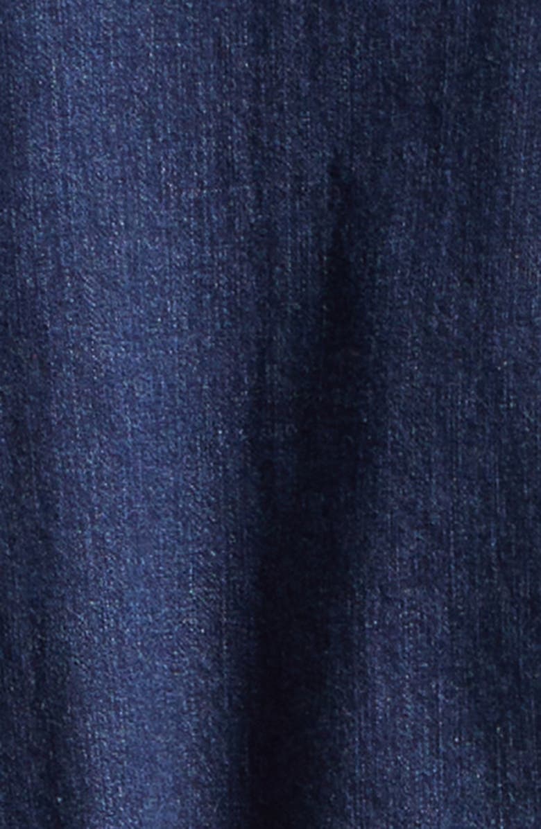 Cinq à Sept Indria Fringe Denim Jacket, Alternate, color, Twilight
