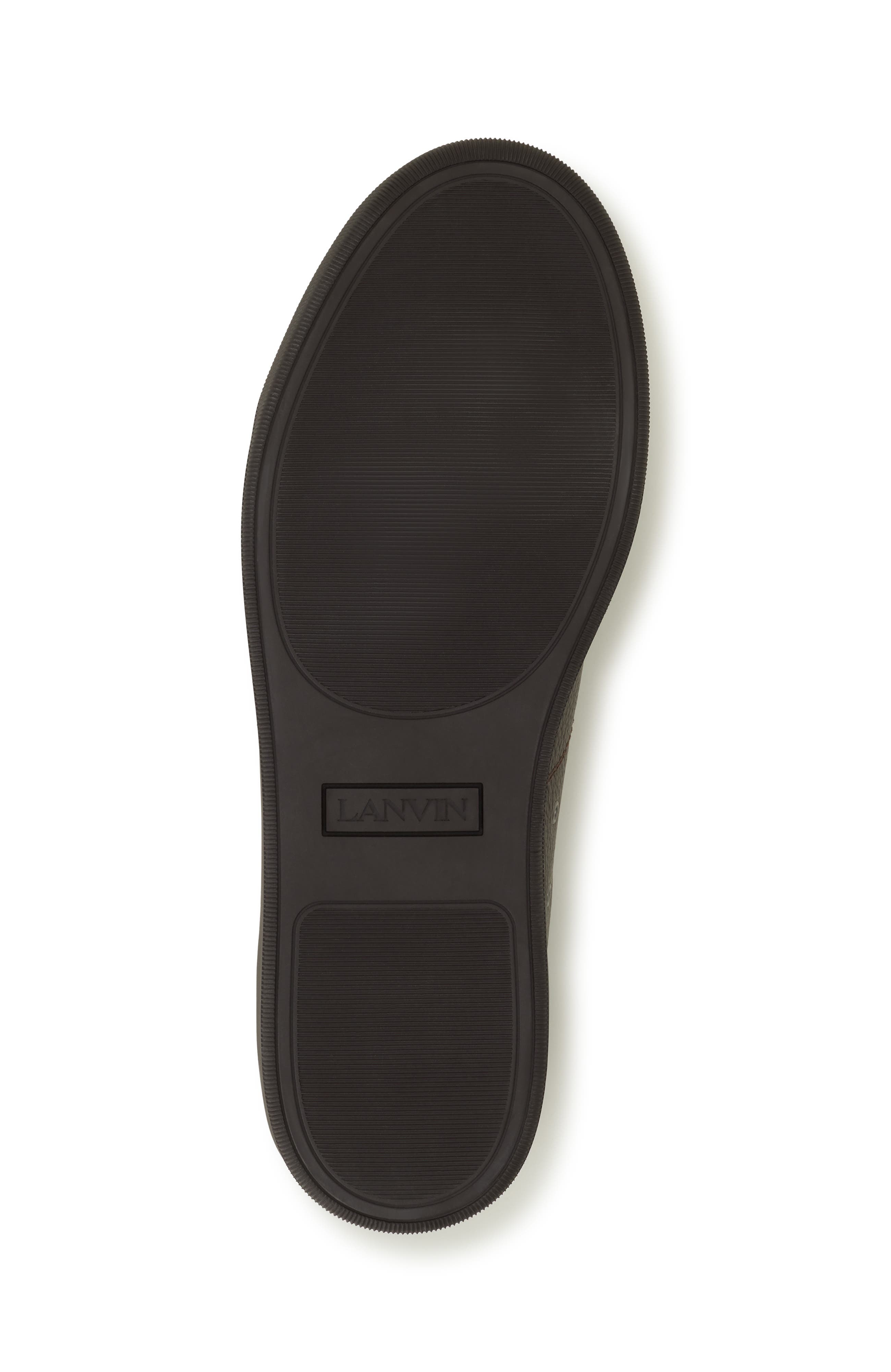 Dbb1 Sneakers In Nappa And Grained Leather, Alternate, color, Chocolate