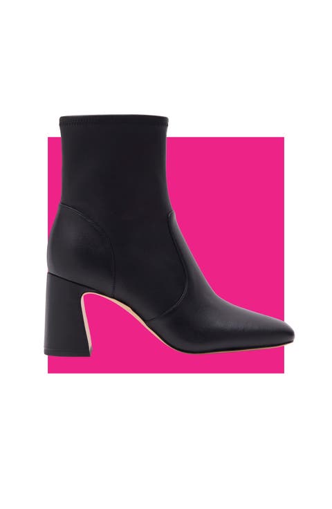Smna Stretch Leather Bootie