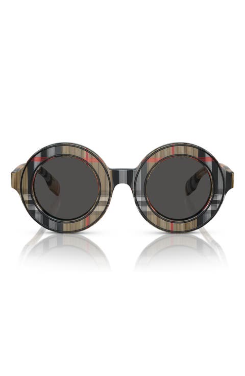 Kids' 40mm Round Sunglasses