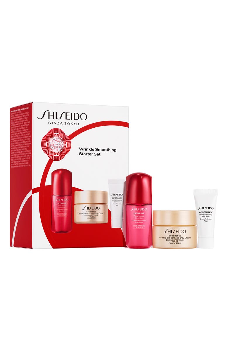 Shiseido Wrinkle Smoothing Starter Set $93 Value, Alternate, color,