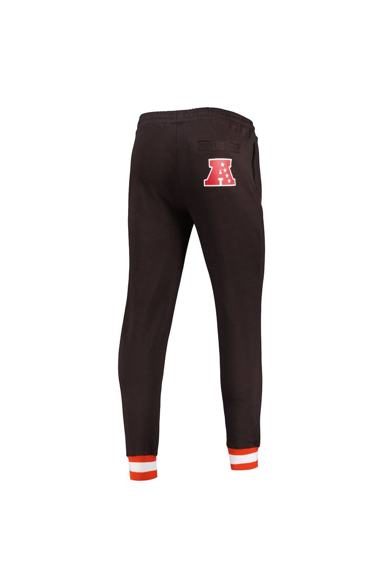 STARTER Men's Starter Brown Cleveland Browns Blitz Fleece Jogger Pants, Alternate, color, Brown