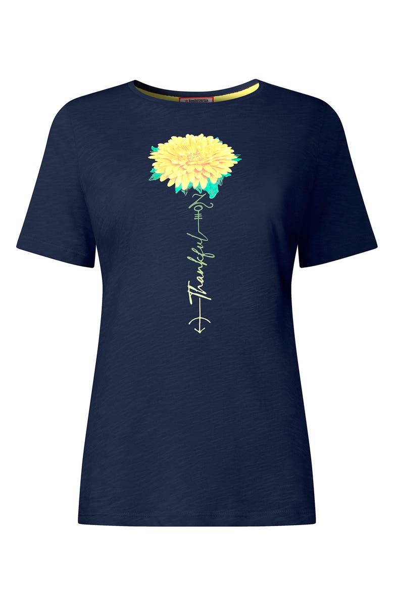 Joe Browns Stretch Cotton Graphic Tee, Alternate, color, Thankful