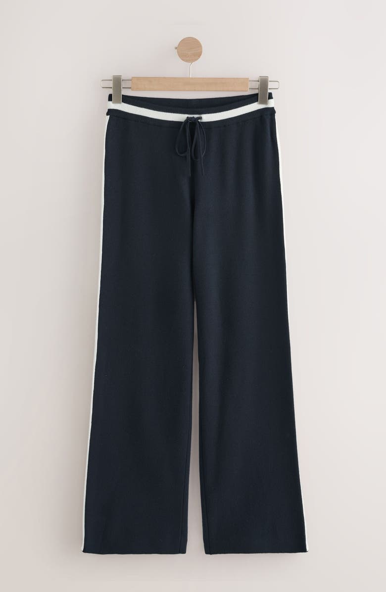 NEXT Wide Leg Sweatpants, Alternate, color, Navy