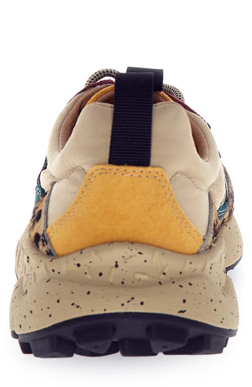 Flower Mountain Lenzan Trail Sneaker In Brown
