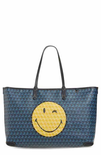 Anya Hindmarch I Am a Plastic Bag Wink Eyes Recycled Coated Anya Hindmarch I Am a Plastic Bag Wink Eyes Recycled Coated